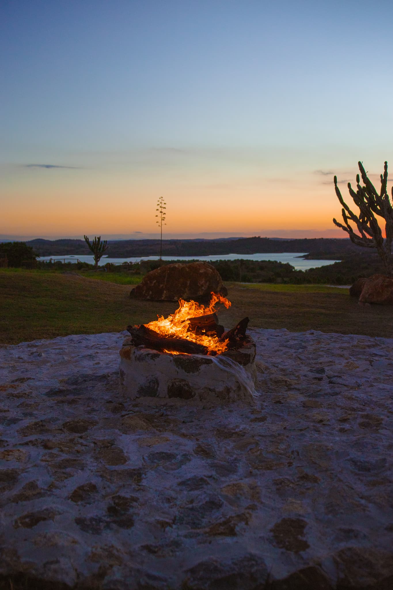 Estância Fernandez - Fogueira ao Pôr do Sol